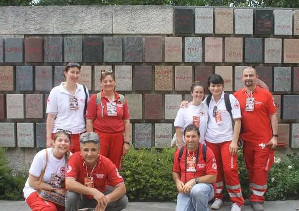 Cri Valceresio alla fiaccolata Solferino2016