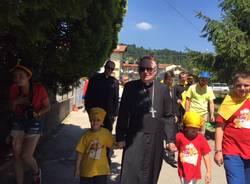 L\'arcivescovo di Milano in visita a Gavirate