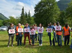 Il flash mob per le strade pulite