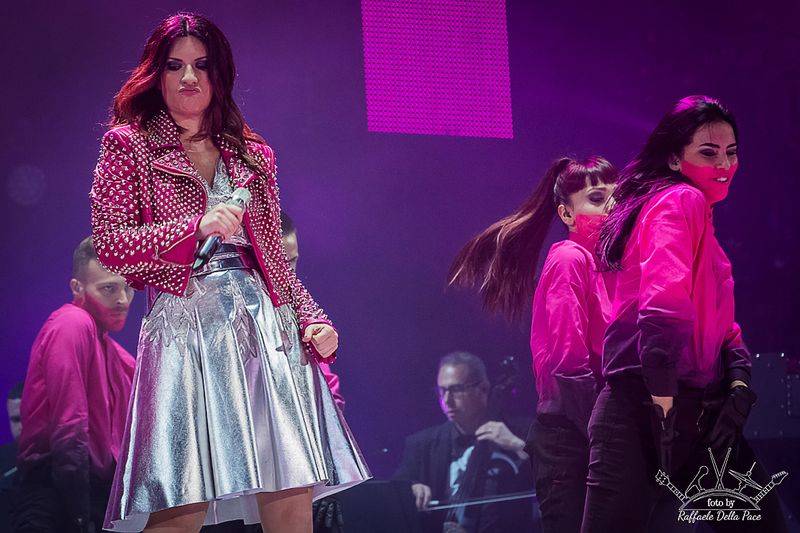 Laura Pausini live a Sansiro