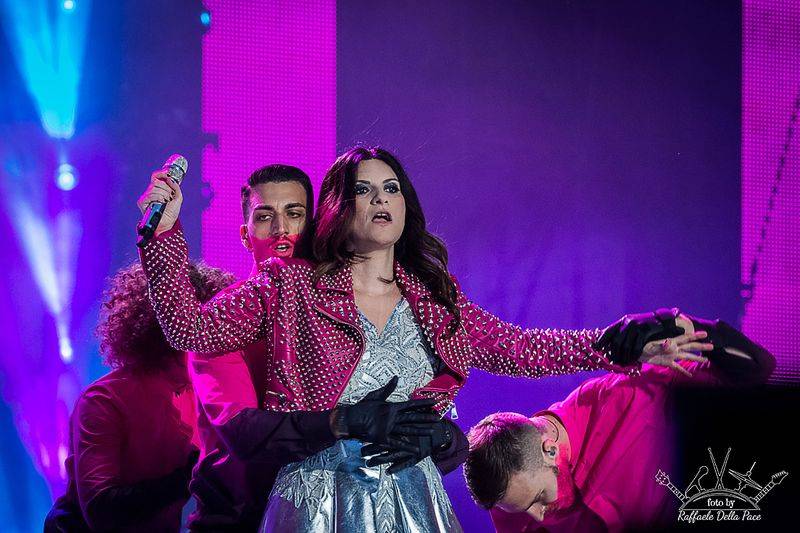Laura Pausini live a Sansiro