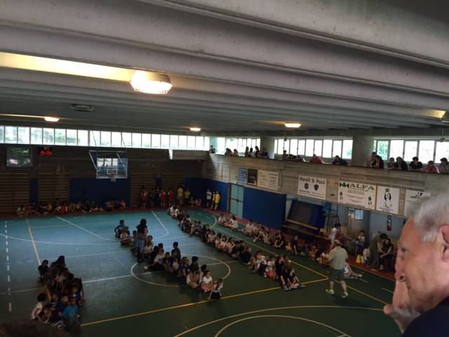 Scuola piena per la festa dello sport