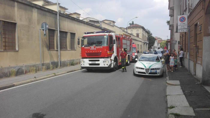 Tamponamento a catena a Busto Arsizio