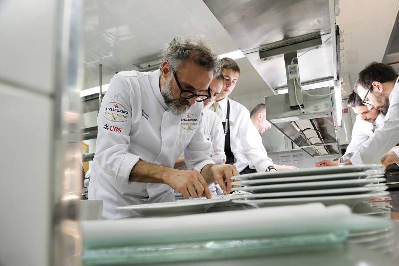 Massimo Bottura all\'opera
