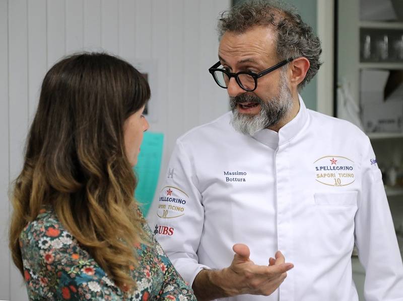 Massimo Bottura all\'opera