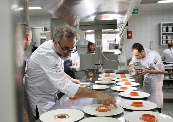 Massimo Bottura all\'opera