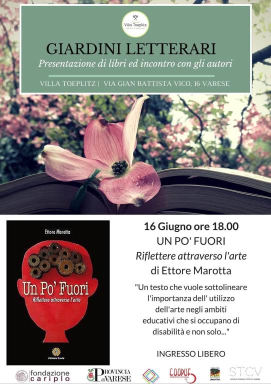 Giardini letterari presenta \"Un po\' Fuori\"