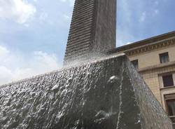 La fontana di piazza Montegrappa