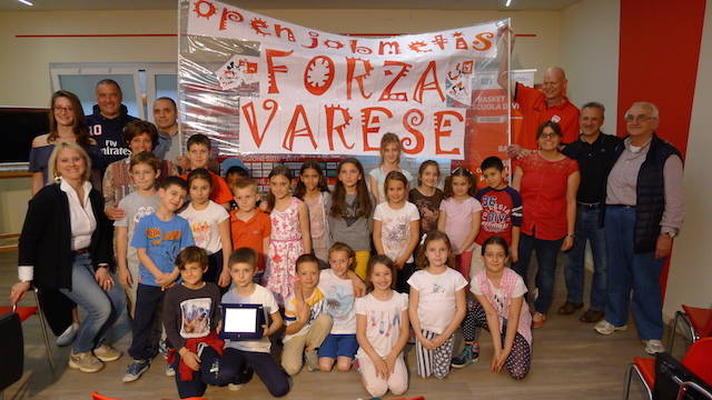 Bob Morse per \"Basket una scuola di vita\"