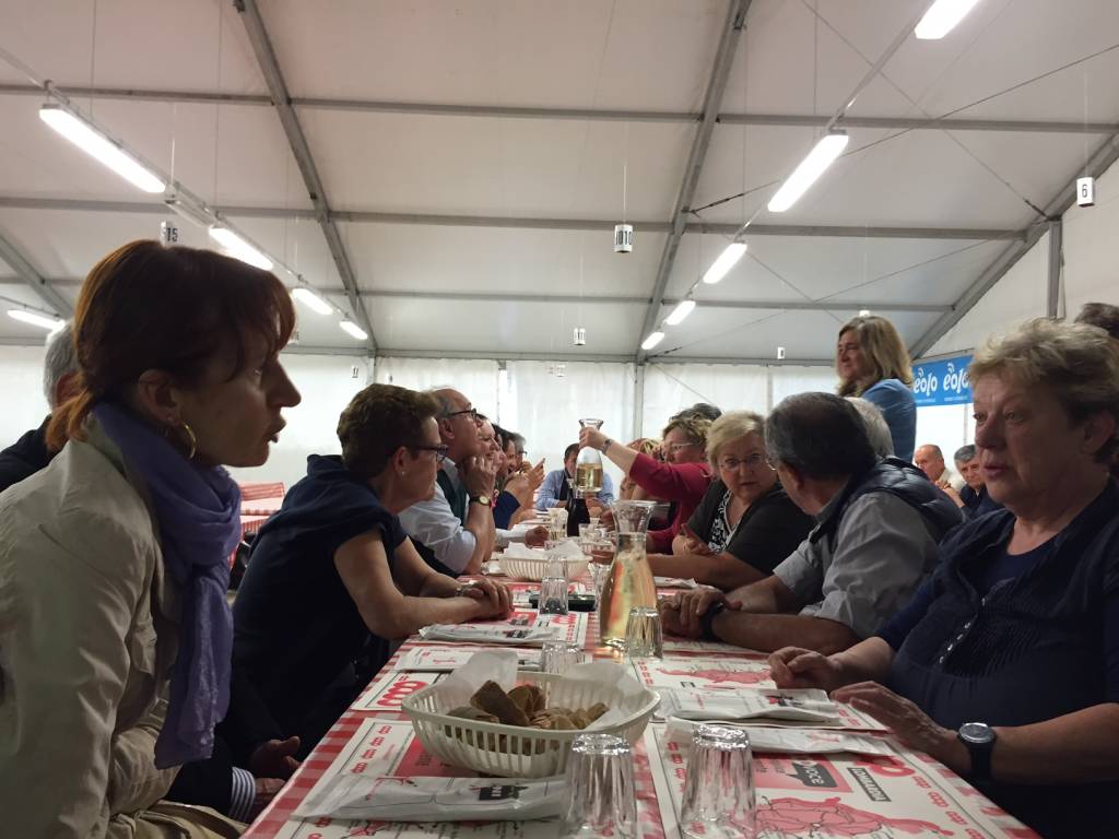 Cena del PD allo Spazio Feste 