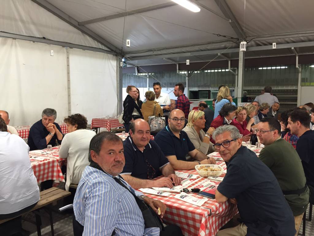 Cena del PD allo Spazio Feste 