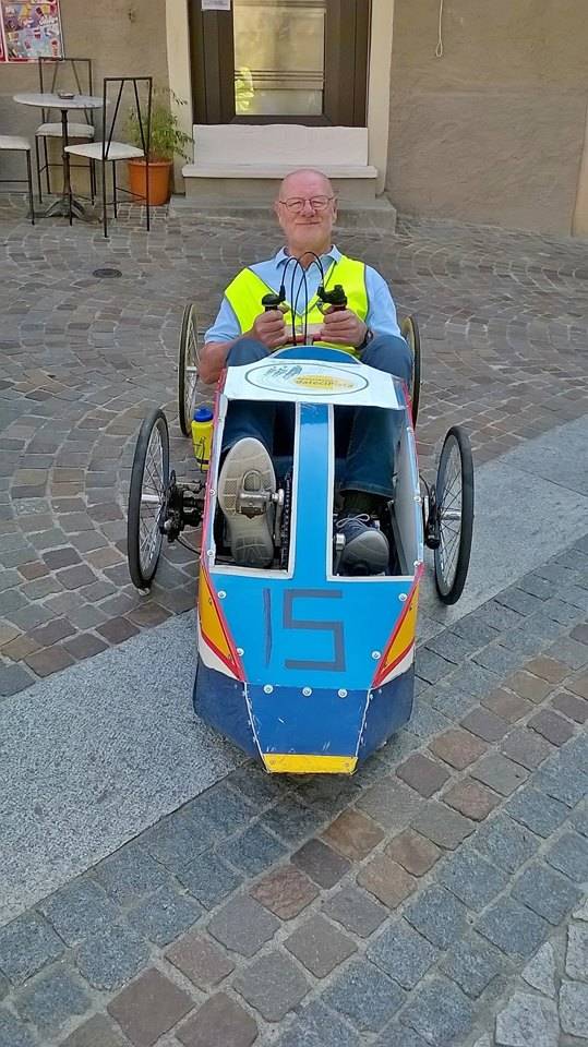 Formula Uno sì, ma a pedali