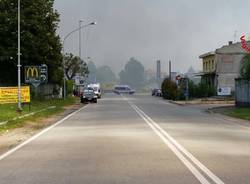 incendio castellanza ex crespi legnano