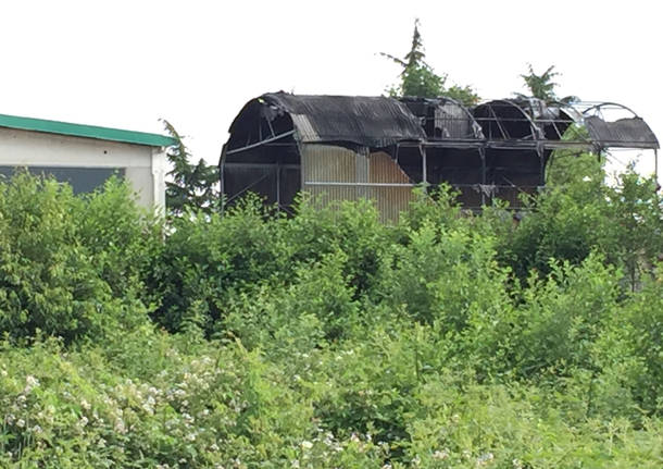 Incendio ditta Jerago con Orago 