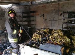 incendio Lonate Ceppino