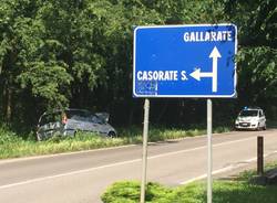 Incidente a Cardano, arriva l\'elisoccorso