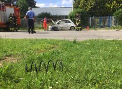 Incidente a Cardano, arriva l\'elisoccorso