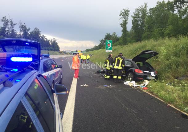 Incidente mortale sulla Pedemontana