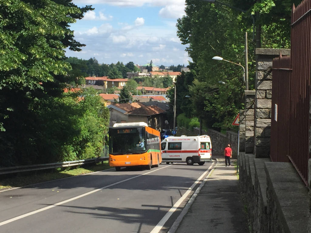 Investito Crenna 2016 Ciclista Gallarate