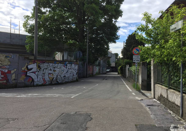 Lavori lungo il Vellone e nel parco di Villa Baragiola