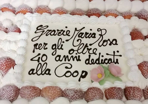 Lavena Ponte Tresa - 45 anni di lavoro in Coop