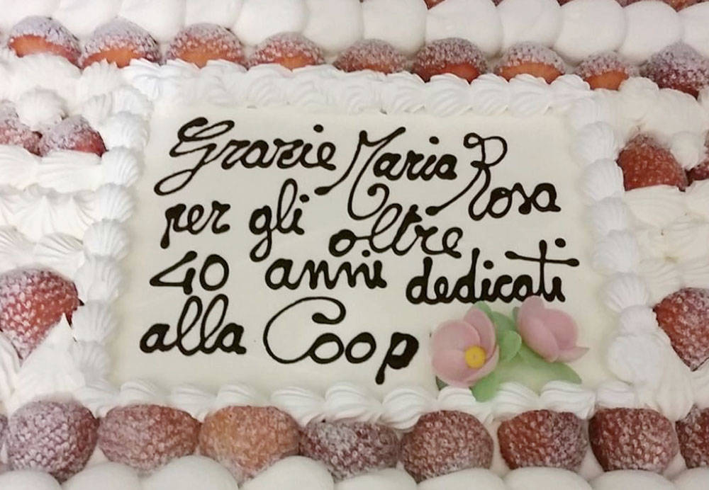 Lavena Ponte Tresa - 45 anni di lavoro in Coop