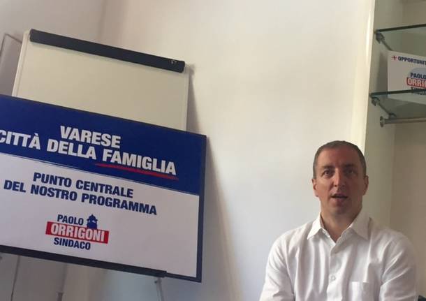 Paolo Orrigoni campagna elettorale