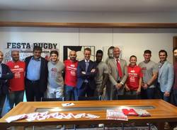 presentazione festa del rugby varese 2016