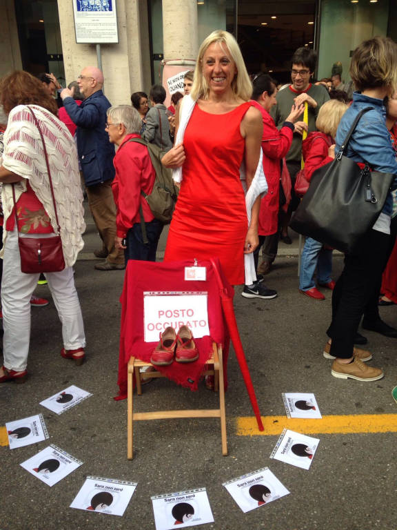 Presidio a Varese per dire no al femminicido