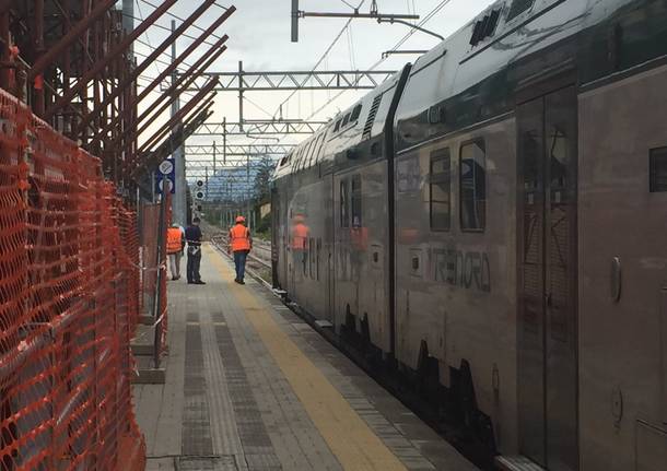 Investito dal treno alla stazione di Albizzate