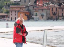 “The Floating Piers”, l’opera di Christo fotografata da Luca Leone