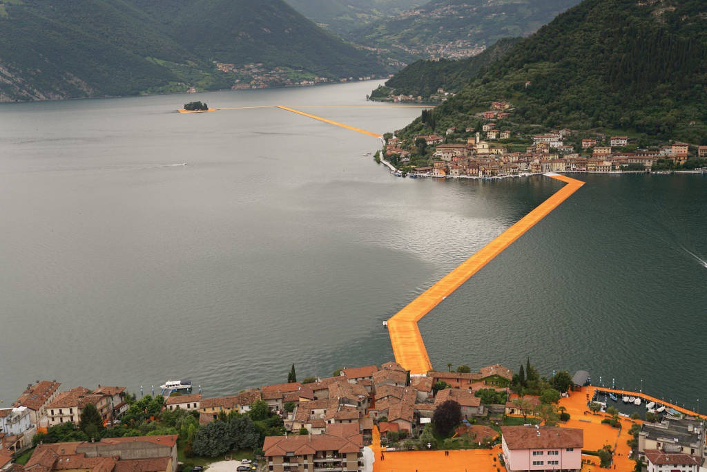 The Floating Piers, tutto pronto per l'inaugurazione