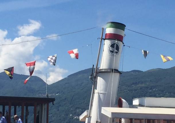 La crociera a vapore sul Lago Maggiore