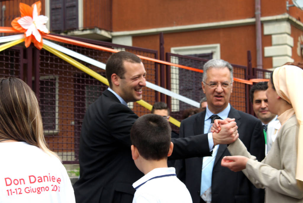 Vedano ha festeggiato il suo don "Battino"
