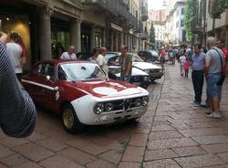 Alfa Romeo storiche in centro a Varese