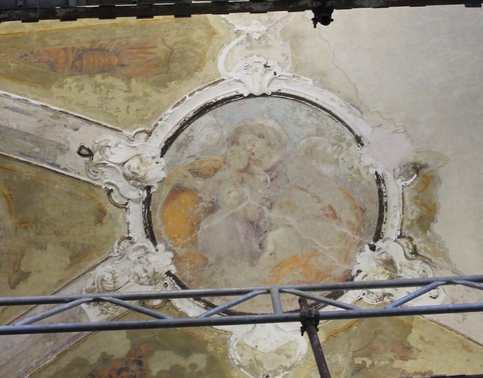 Cairate - il restauro della chiesa sant'ambrogio e martino
