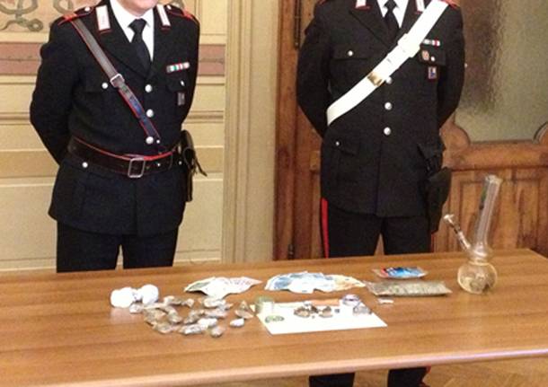 carabinieri cassano magnago droga