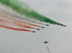 Le Frecce Tricolori sul Lago Maggiore