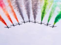 Le Frecce Tricolori sul Lago Maggiore