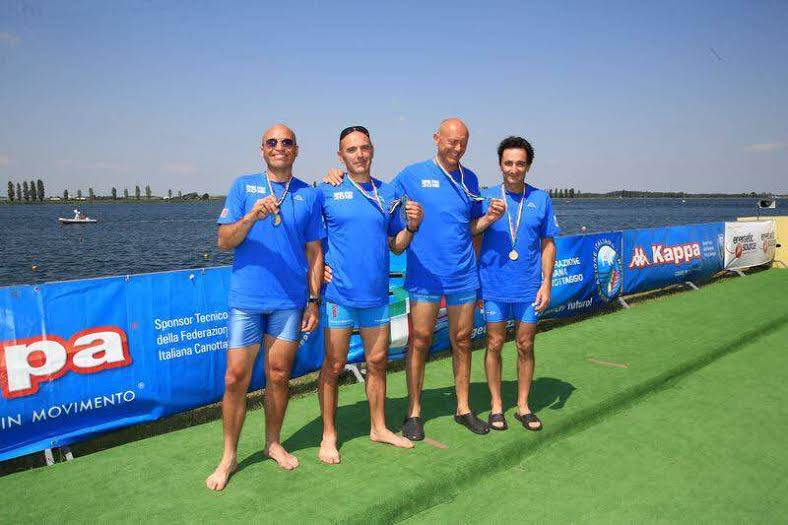 Cinque medaglie per la Canottieri Varese ai campionati italiani master