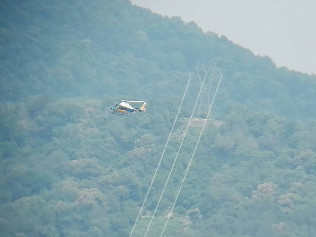Il \"mistero\" degli elicotteri in Valcuvia