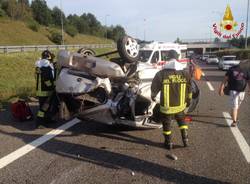 L\'incidente sulla superstrada di Malpensa