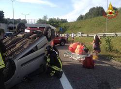 L\'incidente sulla superstrada di Malpensa