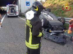 L\'incidente sulla superstrada di Malpensa