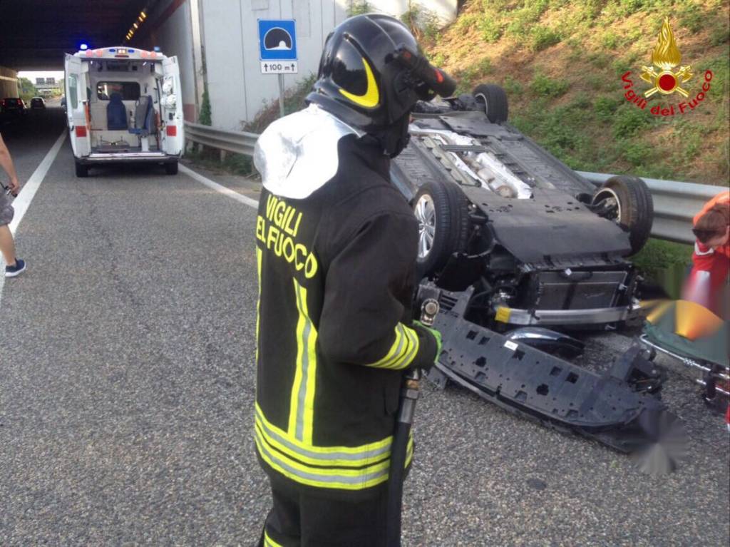 L\'incidente sulla superstrada di Malpensa