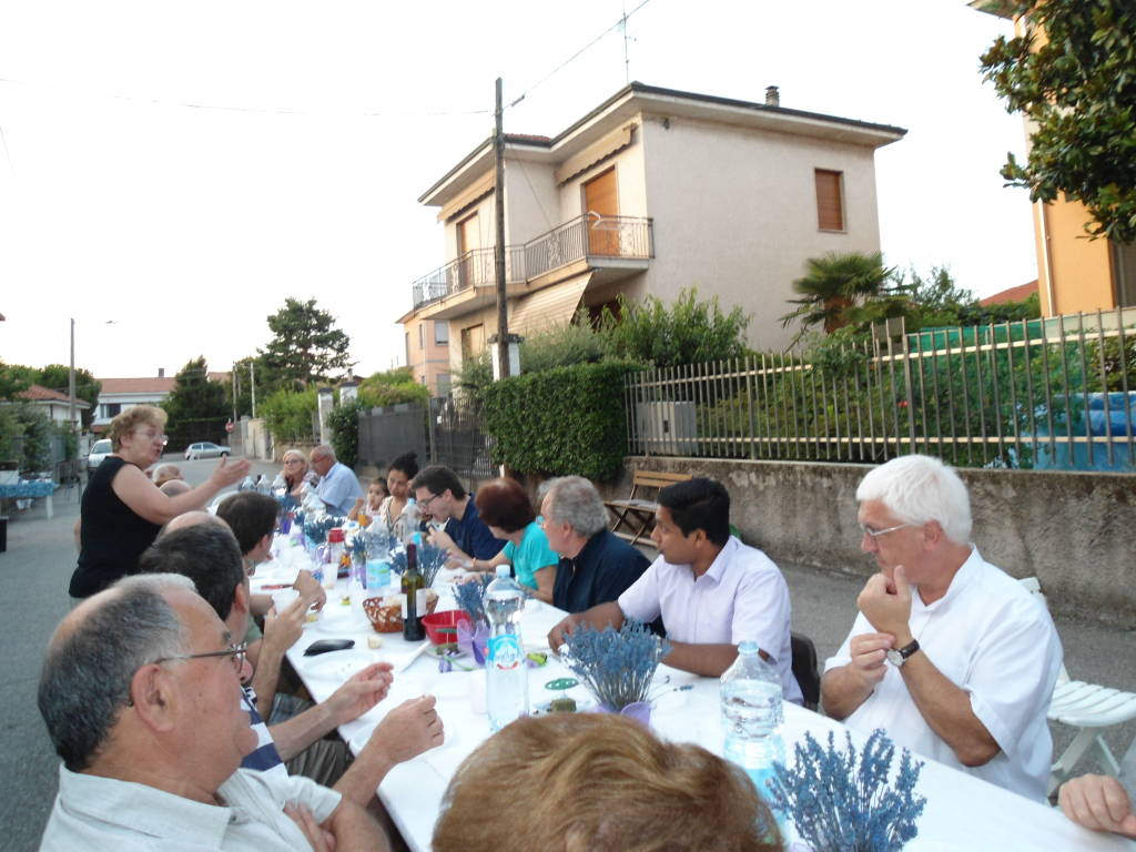 cena sulla strada