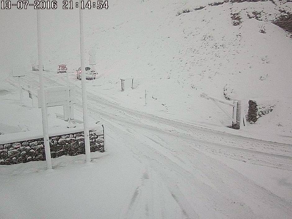 La neve a Livigno