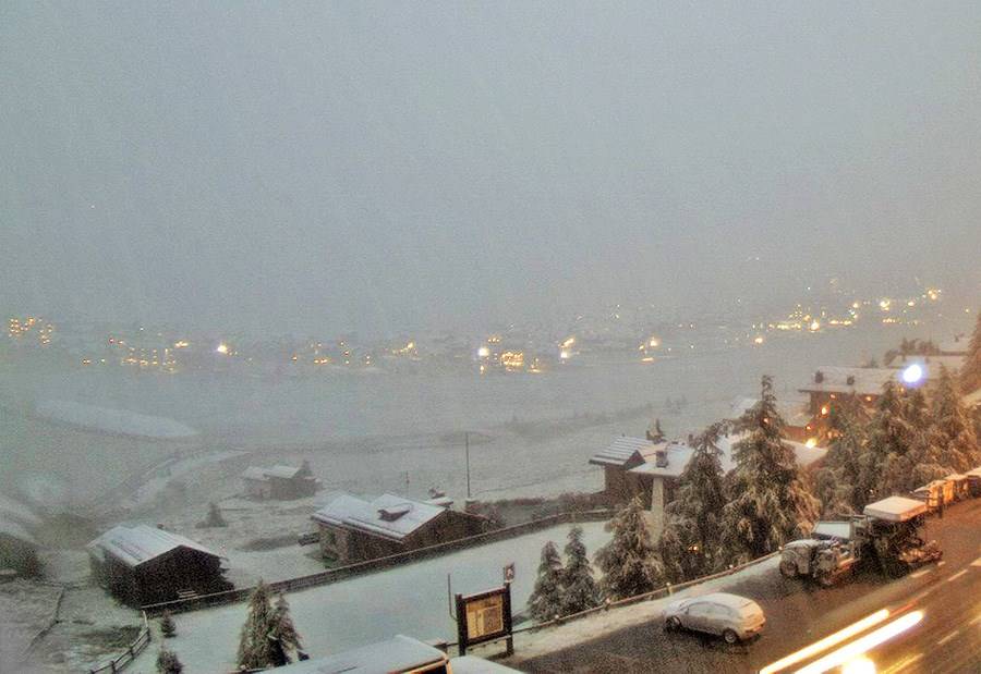 La neve a Livigno