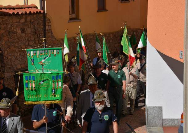 GLI ALPINI DI TUTTO IL LUINESE IN FESTA A BEDERO- MASCIAGO