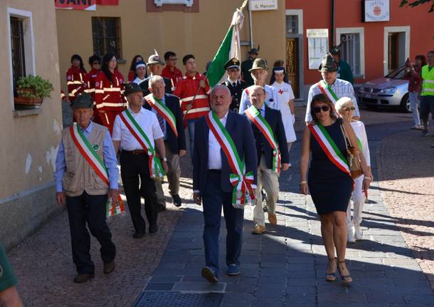 GLI ALPINI DI TUTTO IL LUINESE IN FESTA A BEDERO- MASCIAGO